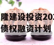 武隆建设投资2023年债权融资计划
