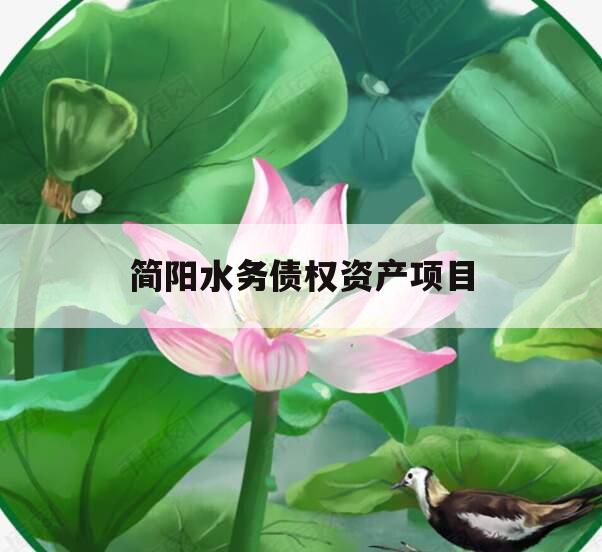 简阳水务债权资产项目 简阳水务债权资产项目