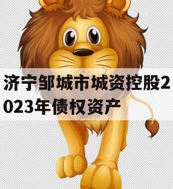 济宁邹城市城资控股2023年债权资产