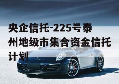 央企信托-225号泰州地级市集合资金信托计划