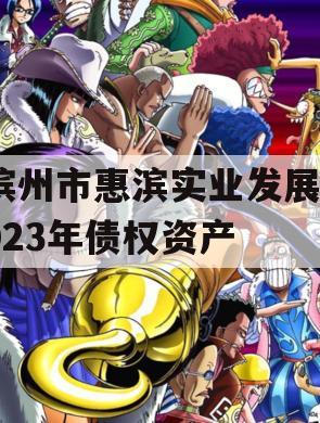 滨州市惠滨实业发展2023年债权资产