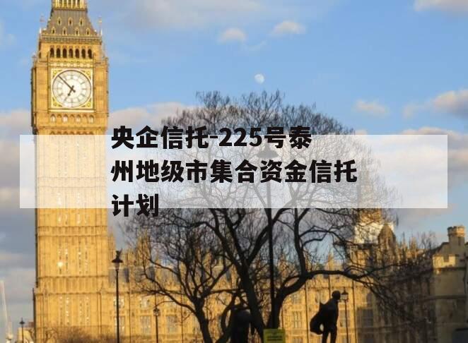 央企信托-225号泰州地级市集合资金信托计划