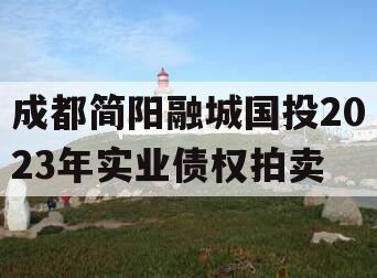 成都简阳融城国投2023年实业债权拍卖