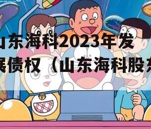 山东海科2023年发展债权（山东海科股东）