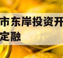 眉山市东岸投资开发政府债定融