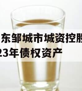 山东邹城市城资控股2023年债权资产