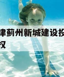 天津蓟州新城建设投资债权