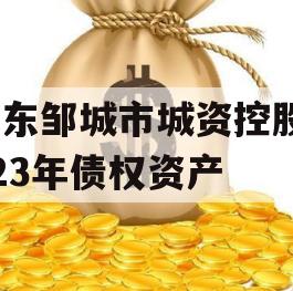 山东邹城市城资控股2023年债权资产
