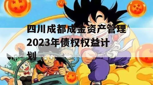 四川成都成金资产管理2023年债权权益计划