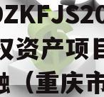 重庆DZKFJS2023债权资产项目政府债定融（重庆市债务）