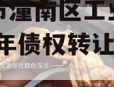 重庆市潼南区工业投资2023年债权转让项目