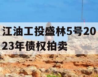 江油工投盛林5号2023年债权拍卖 江油工投盛林5号2023年债权拍卖