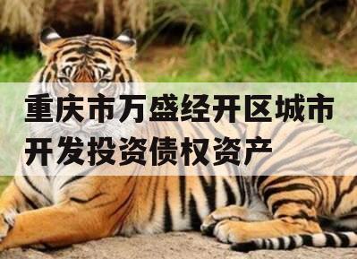 重庆市万盛经开区城市开发投资债权资产
