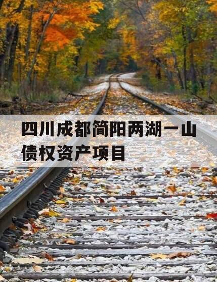 四川成都简阳两湖一山债权资产项目