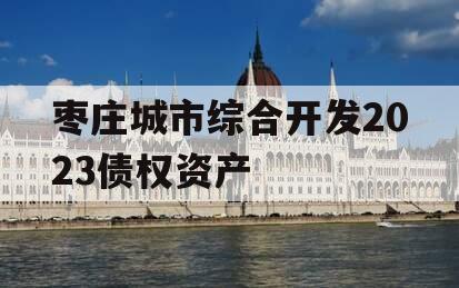 枣庄城市综合开发2023债权资产