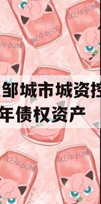 山东邹城市城资控股2023年债权资产