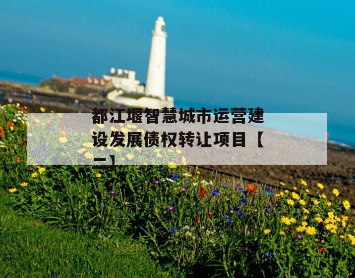 都江堰智慧城市运营建设发展债权转让项目【二】