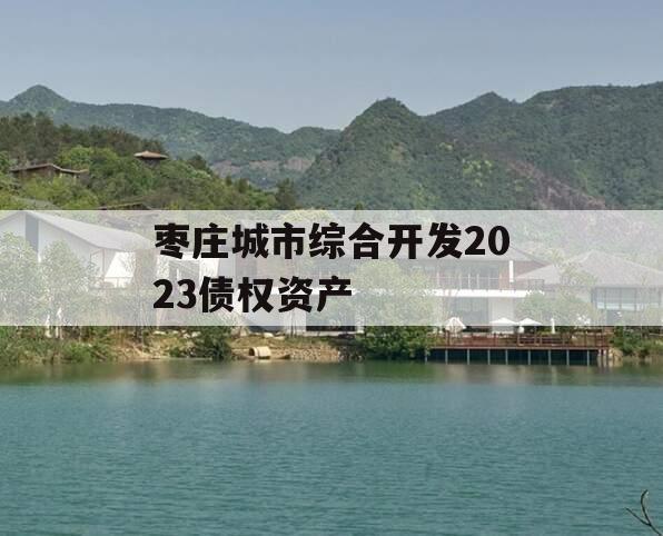 枣庄城市综合开发2023债权资产