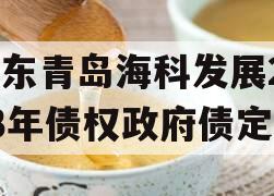 山东青岛海科发展2023年债权政府债定融