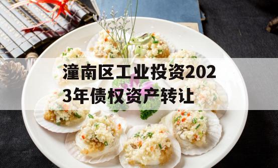 潼南区工业投资2023年债权资产转让