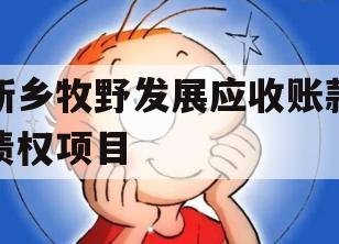 新乡牧野发展应收账款债权项目