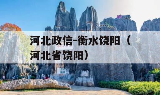 河北政信-衡水饶阳（河北省饶阳）