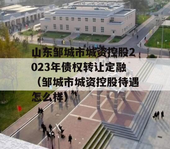 山东邹城市城资控股2023年债权转让定融（邹城市城资控股待遇怎么样）