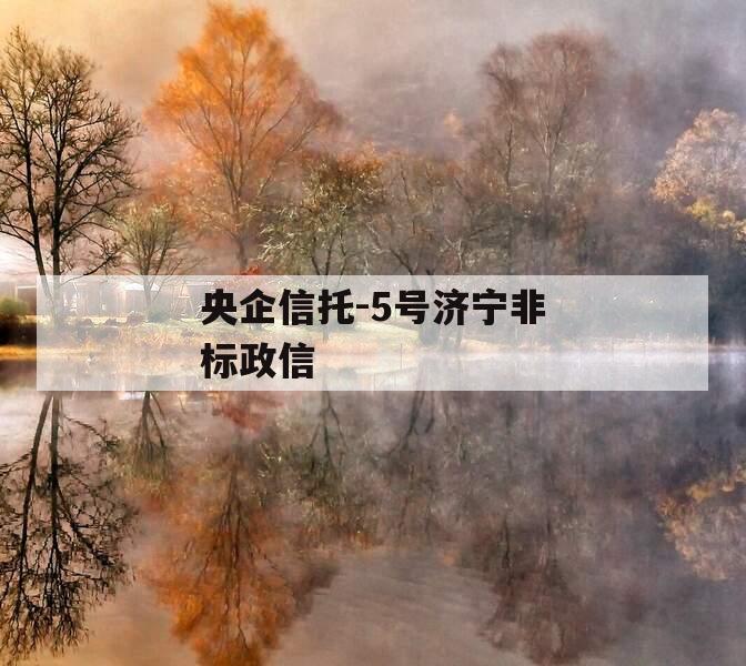 央企信托-5号济宁非标政信