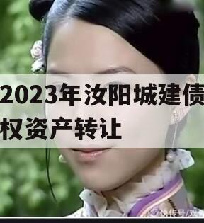 2023年汝阳城建债权资产转让