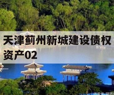 天津蓟州新城建设债权资产02