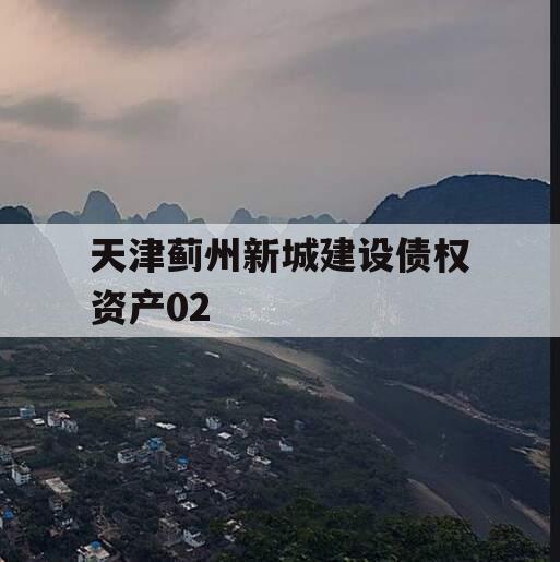 天津蓟州新城建设债权资产02