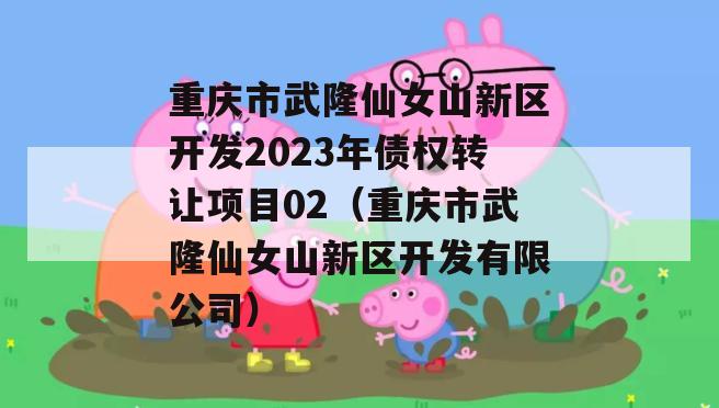 重庆市武隆仙女山新区开发2023年债权转让项目02（重庆市武隆仙女山新区开发有限公司）