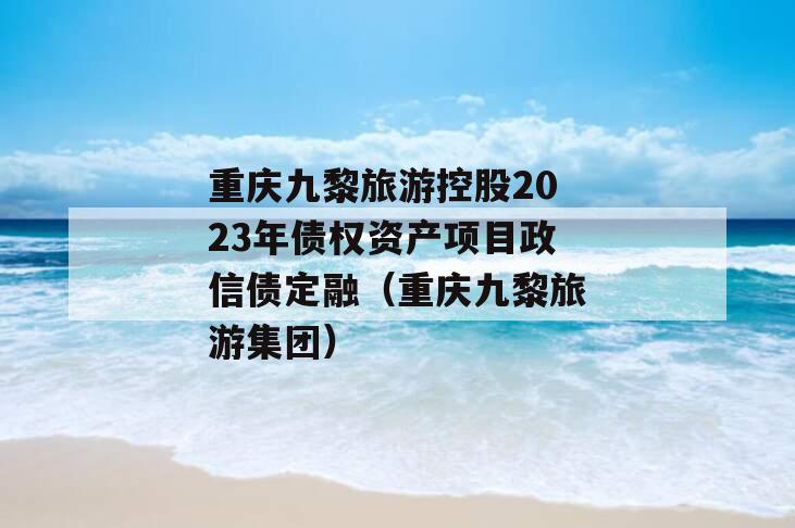 重庆九黎旅游控股2023年债权资产项目政信债定融（重庆九黎旅游集团）