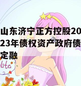 山东济宁正方控股2023年债权资产政府债定融