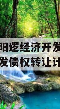 武汉阳逻经济开发区建设开发债权转让计划