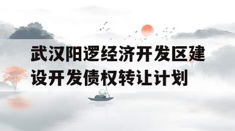 武汉阳逻经济开发区建设开发债权转让计划