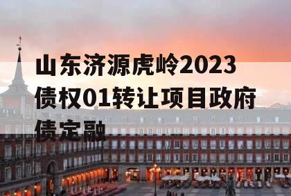 山东济源虎岭2023债权01转让项目政府债定融