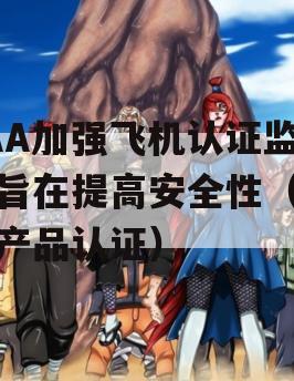FAA加强飞机认证监管旨在提高安全性（航空产品认证）