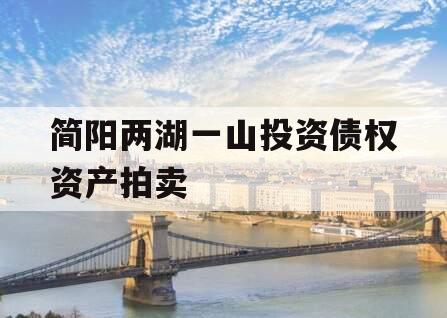 简阳两湖一山投资债权资产拍卖