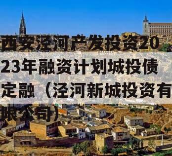 西安泾河产发投资2023年融资计划城投债定融（泾河新城投资有限公司）