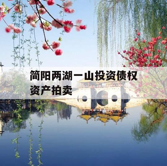 简阳两湖一山投资债权资产拍卖