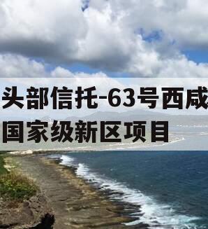 头部信托-63号西咸国家级新区项目