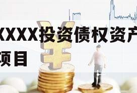 XXXX投资债权资产项目
