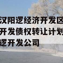 武汉阳逻经济开发区建设开发债权转让计划,阳逻开发公司