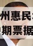 济宁兖州惠民城建2023年中期票据