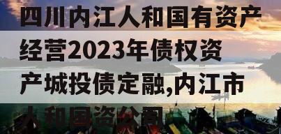 四川内江人和国有资产经营2023年债权资产城投债定融,内江市人和国资公司