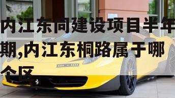 内江东同建设项目半年期,内江东桐路属于哪个区
