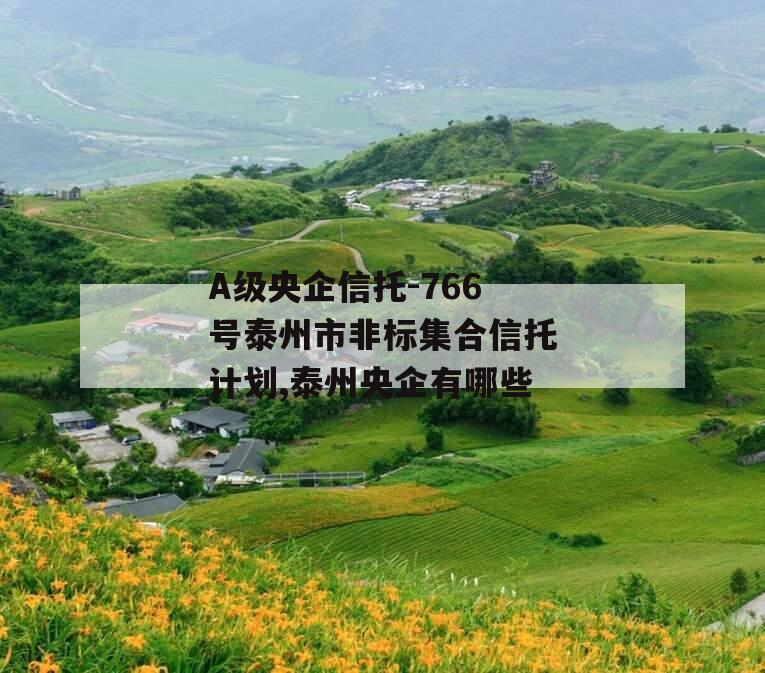 A级央企信托-766号泰州市非标集合信托计划,泰州央企有哪些