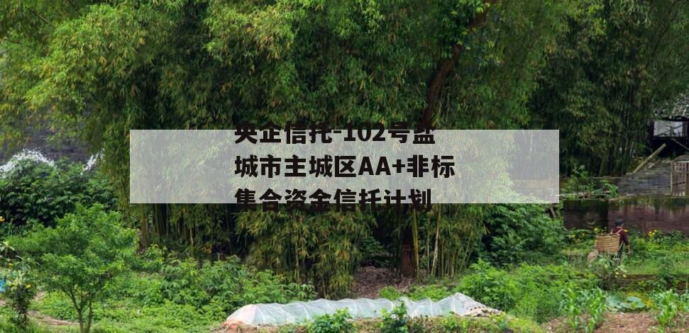 央企信托-102号盐城市主城区AA+非标集合资金信托计划
