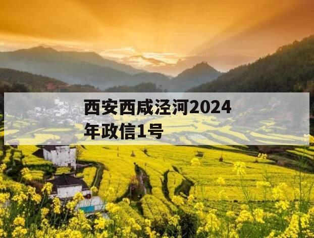 西安西咸泾河2024年政信1号